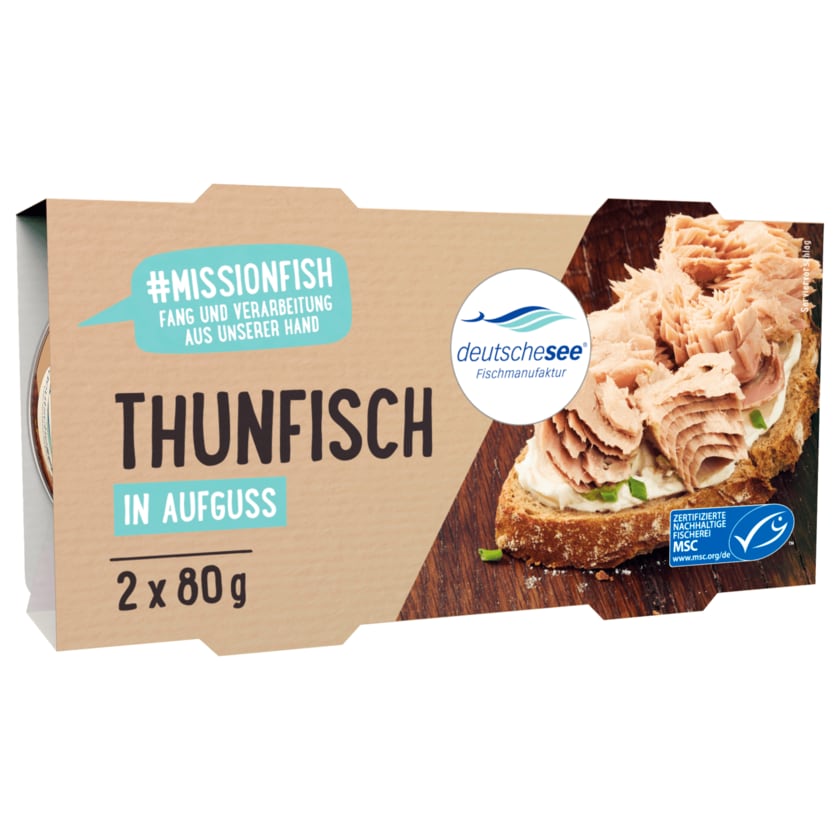 Deutsche See Thunfisch in Aufguss MSC 112g